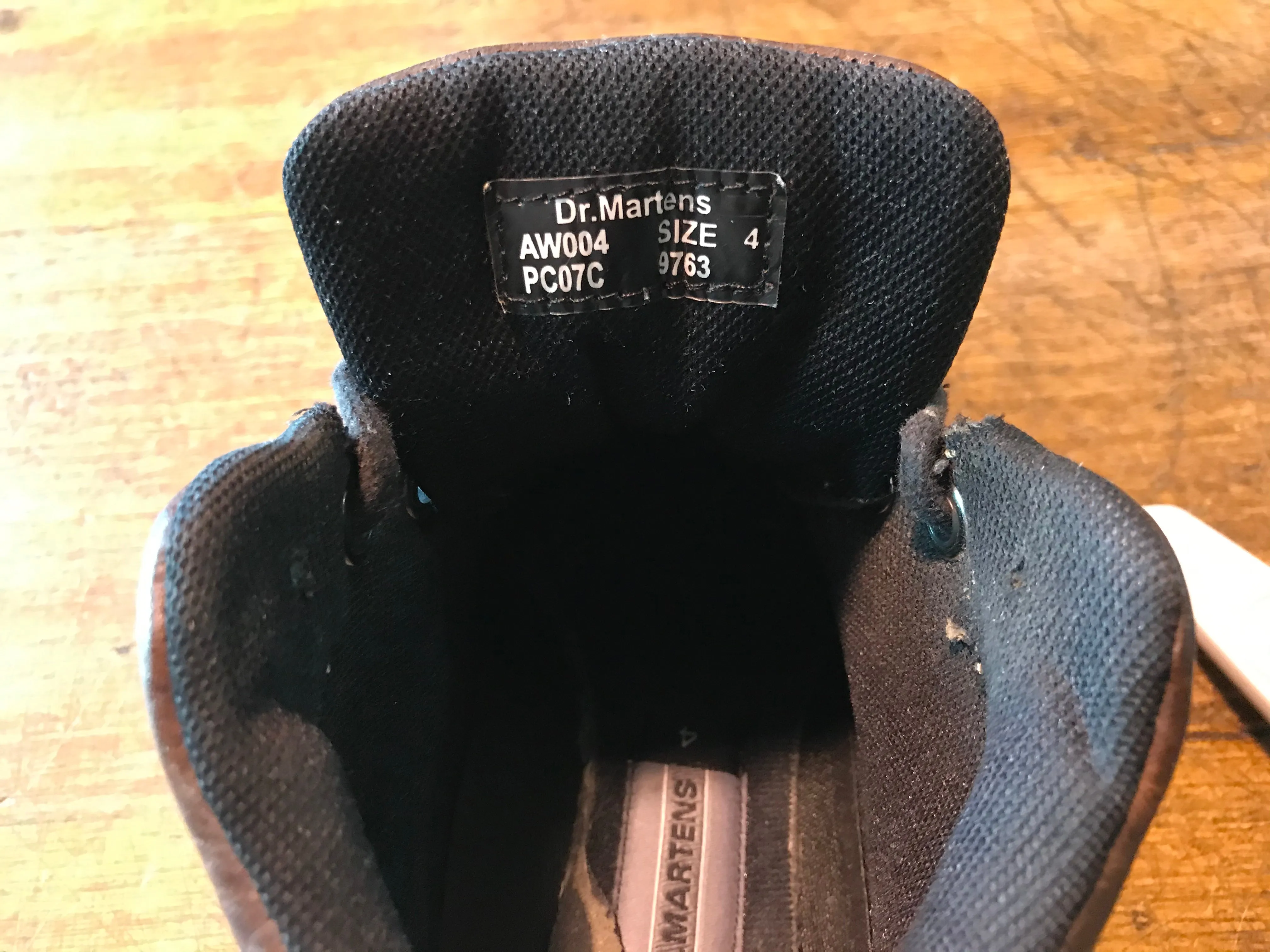 Dr Martens Women’s Vintage Hiking Boots Size UK 4 Made in England