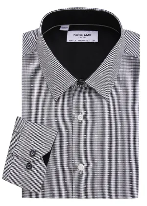 Duchamp London Fancy Check Dress Shirt