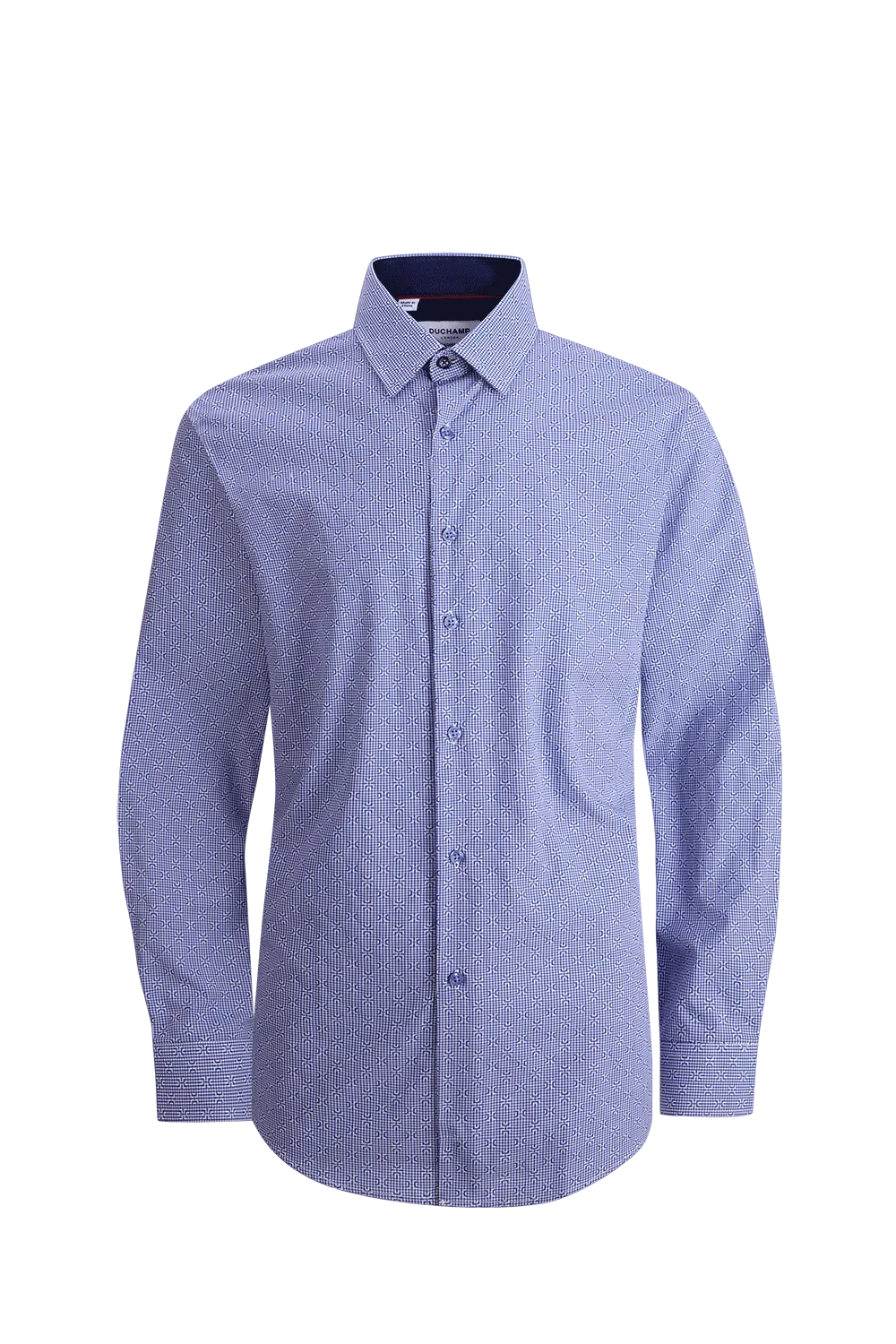 Duchamp London Geometric Dress Shirt