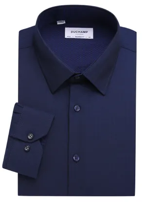 Duchamp London Herringbone Dress Shirt