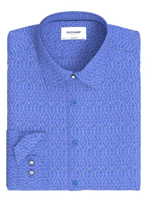 Duchamp London Woven Diamond Dress Shirt