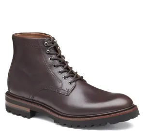 Dudley Lug Plain Toe Boot - Mens Lace Up Boot