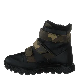 Ecco Exostrike Kids Black/tarmac Camo