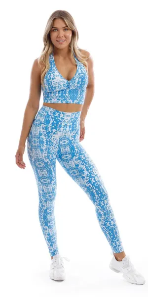 Electric Tie Dye Eco Scrunch Bum Leggings
