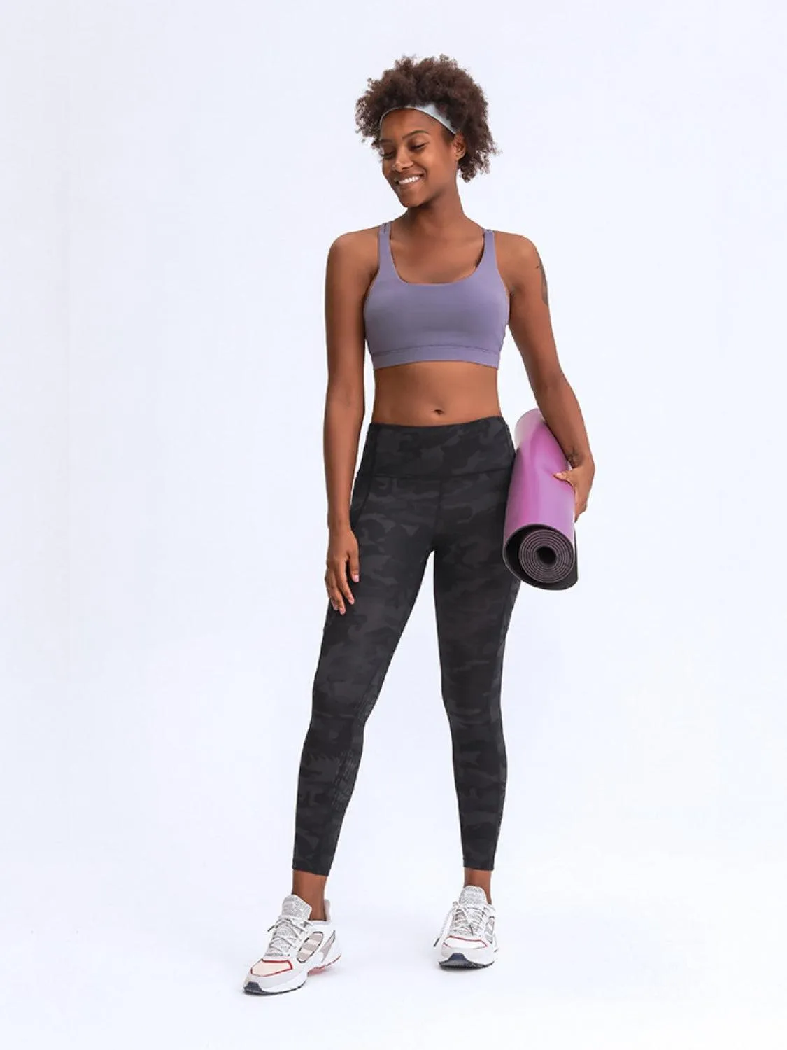 Elite Fit Wide Waistband Activewear Leggings