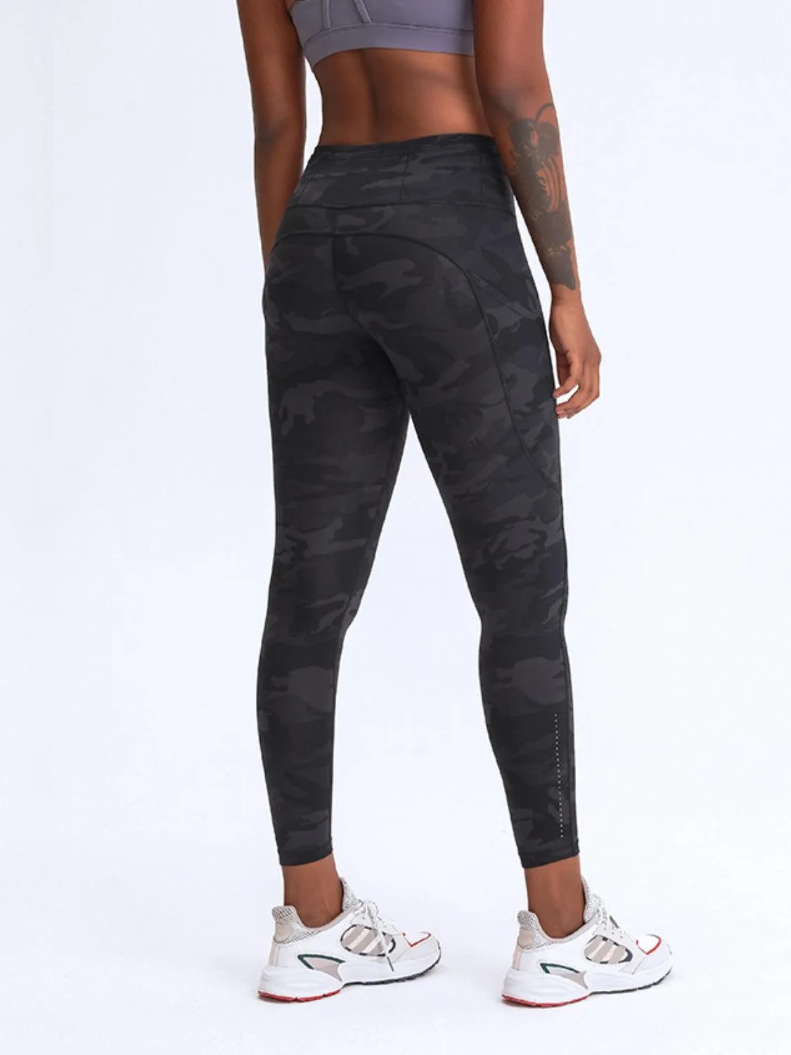 Elite Fit Wide Waistband Activewear Leggings