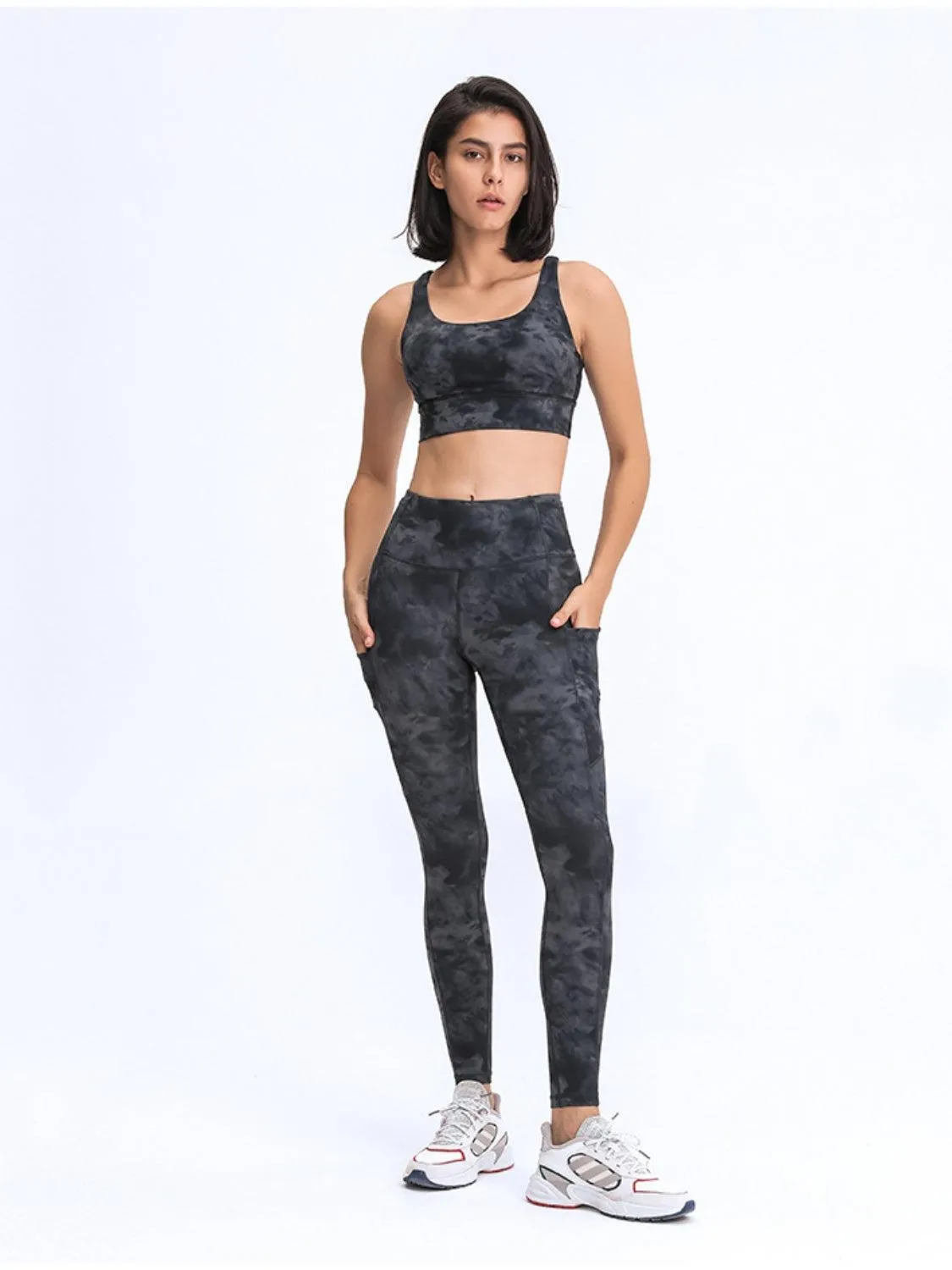 Elite Fit Wide Waistband Activewear Leggings