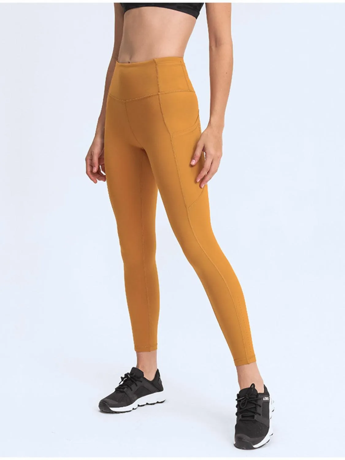 Elite Fit Wide Waistband Activewear Leggings