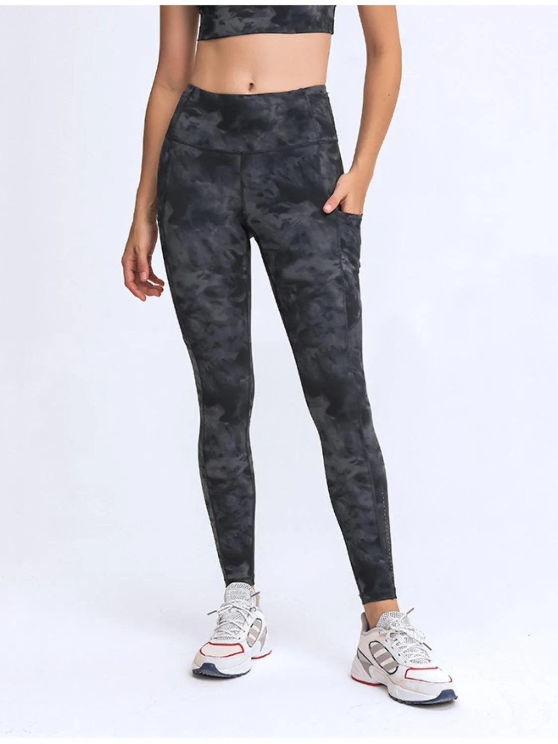 Elite Fit Wide Waistband Activewear Leggings