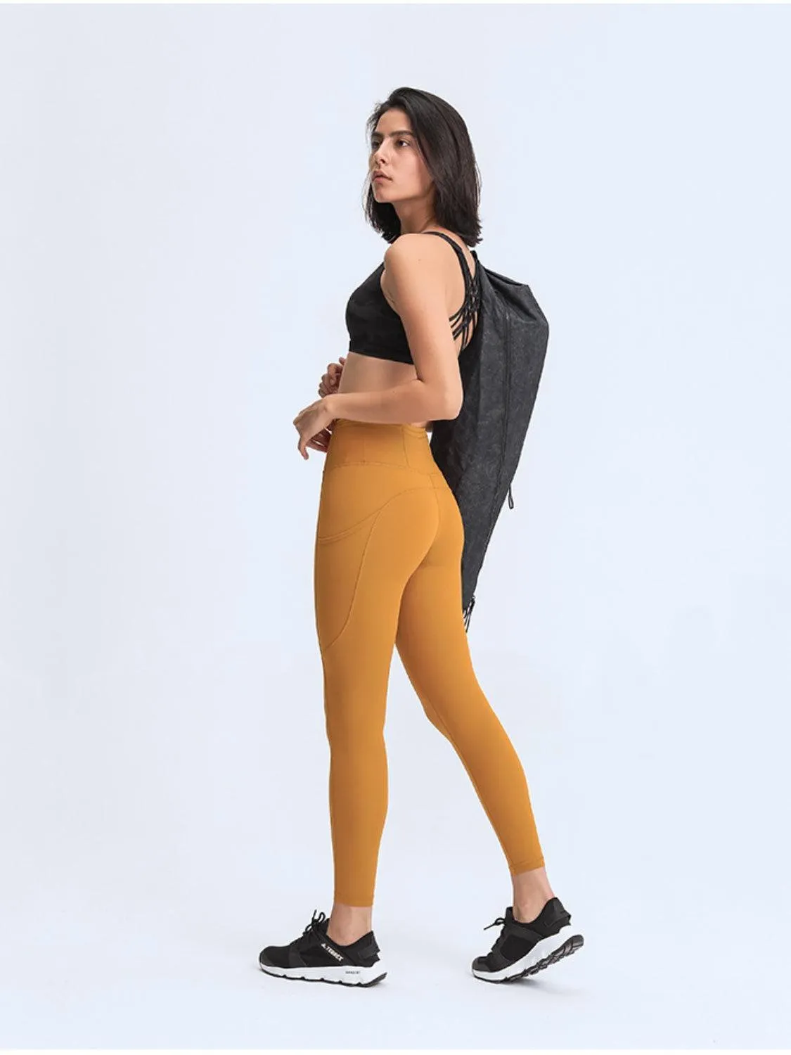 Elite Fit Wide Waistband Activewear Leggings