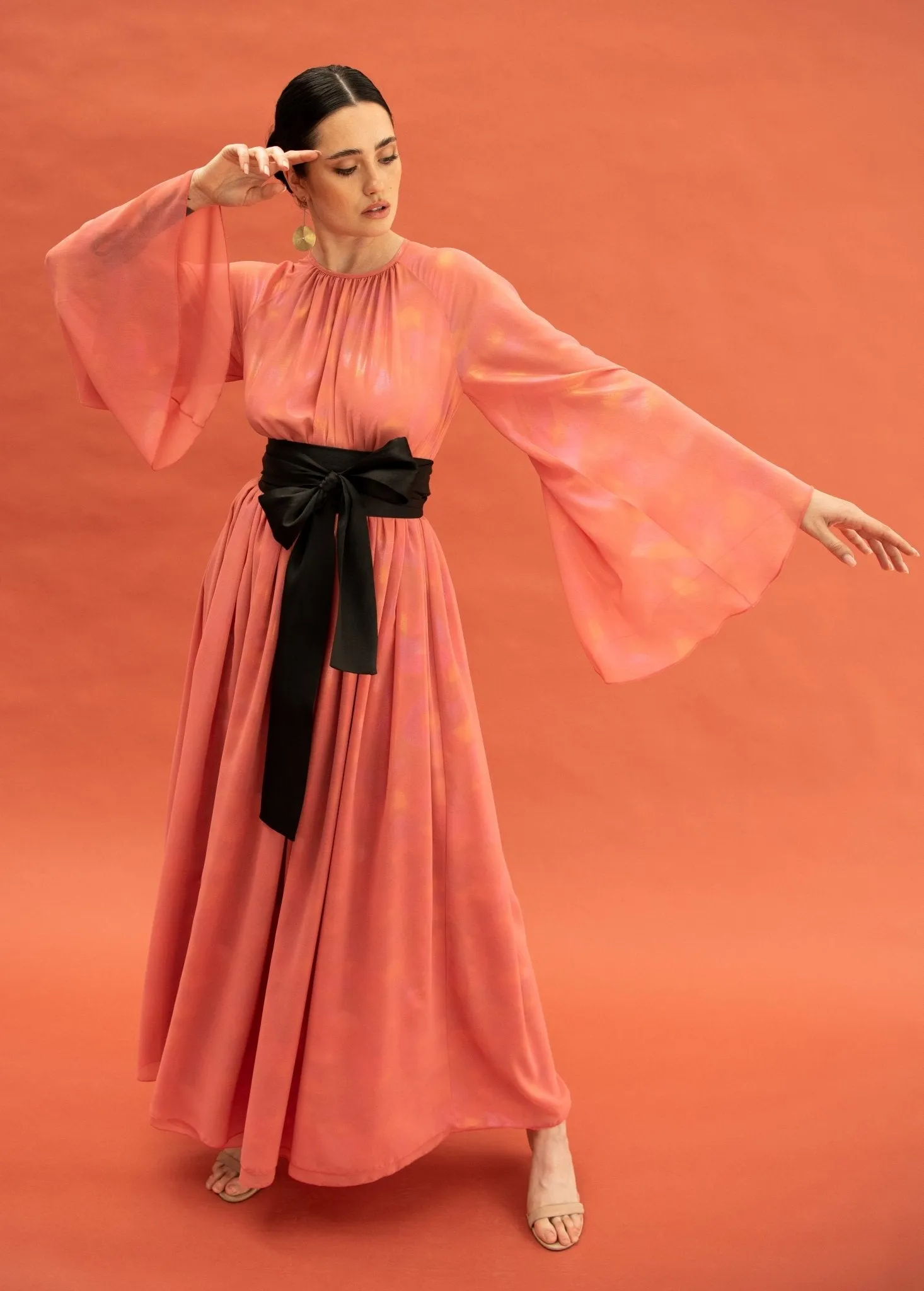 Elmira Coral Dress