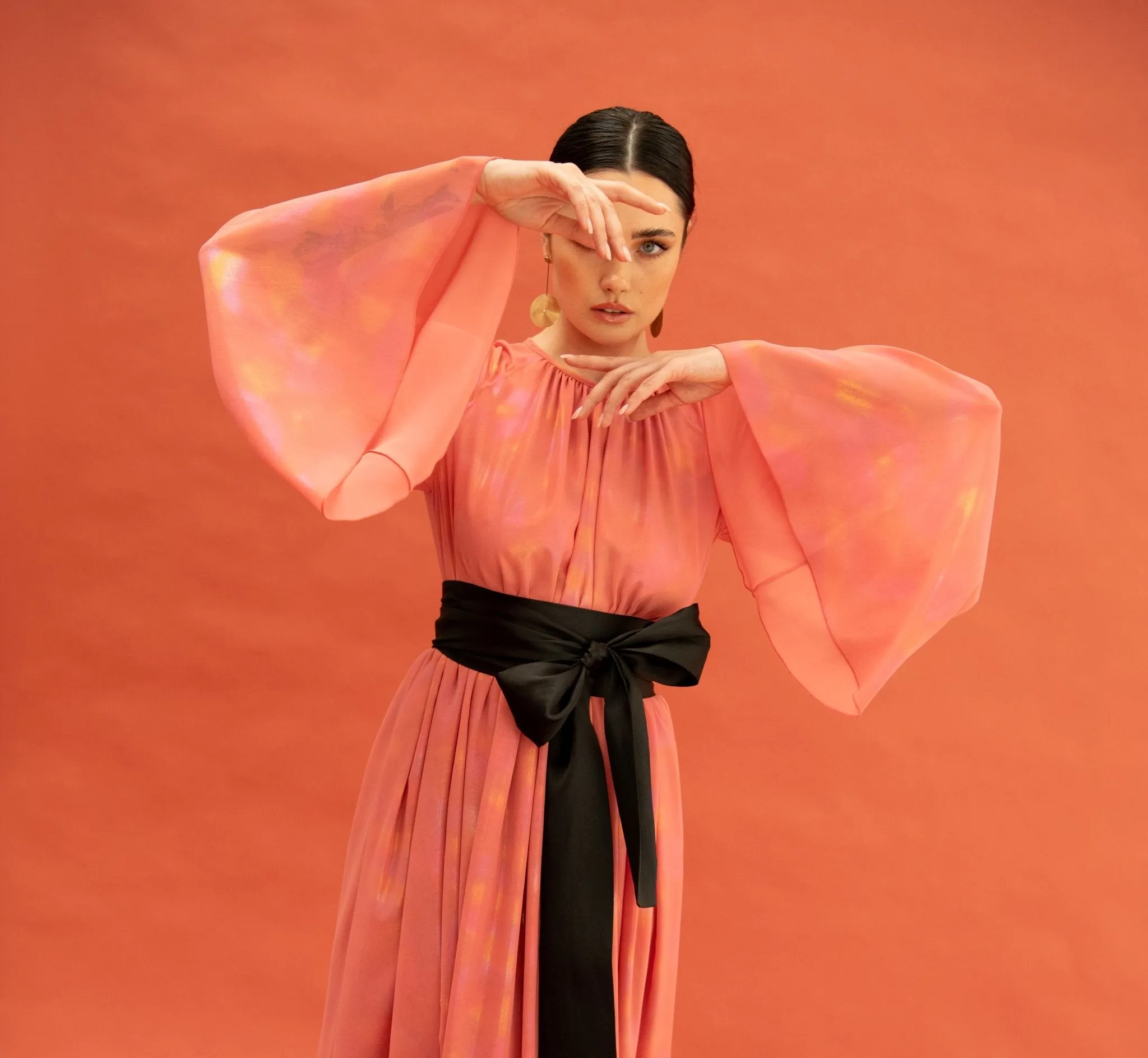 Elmira Coral Dress