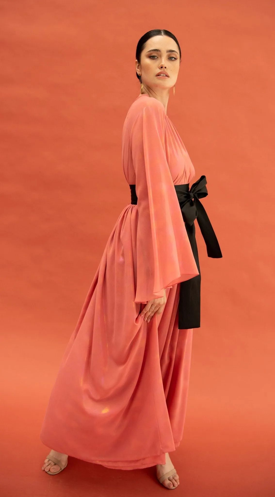 Elmira Coral Dress