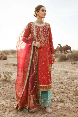 Embroidered Red Salwar Kameez Pakistani Party Dresses