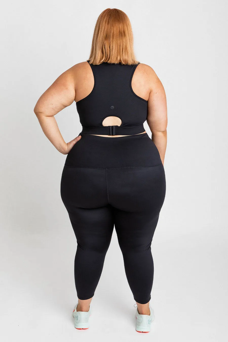 Essential High-Waist Move 7/8 Length Legging - Black