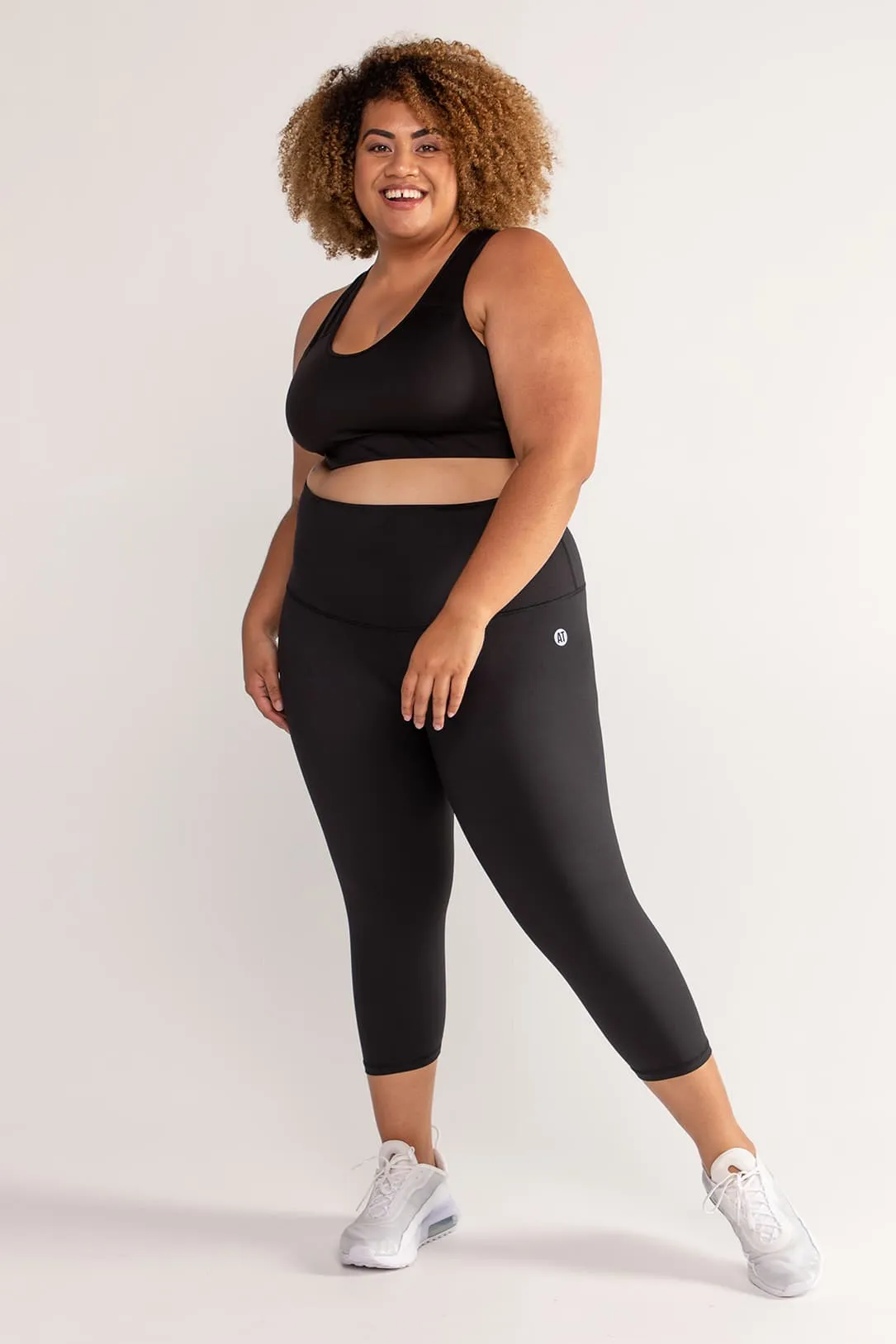 Essential High-Waist Move 7/8 Length Legging - Black