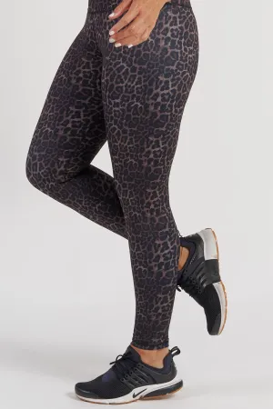 Essential High-Waist Move Full Length Legging - Bronze Leopard
