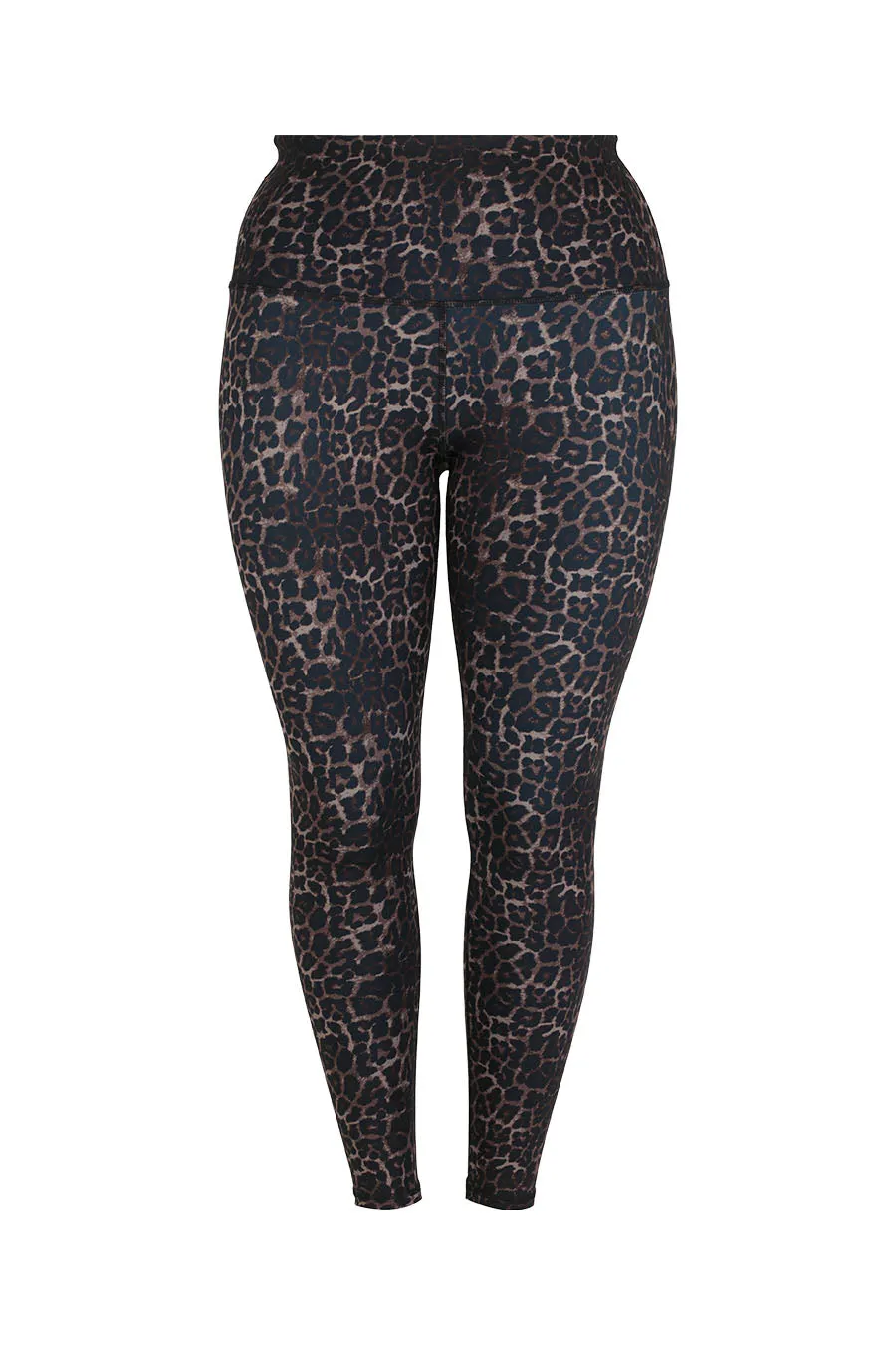Essential High-Waist Move Full Length Legging - Bronze Leopard