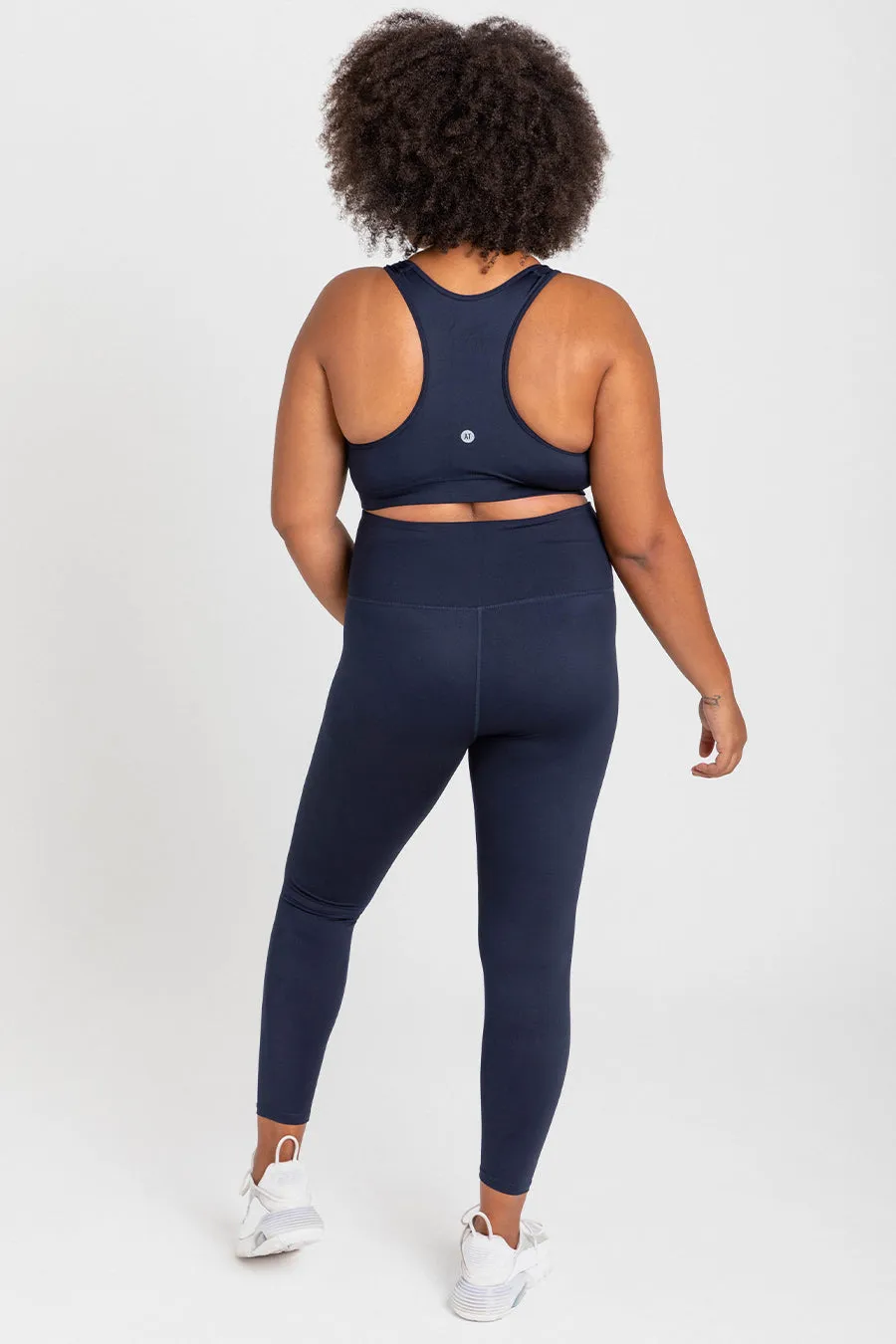 Essential High-Waist Move Full Length Legging - Navy