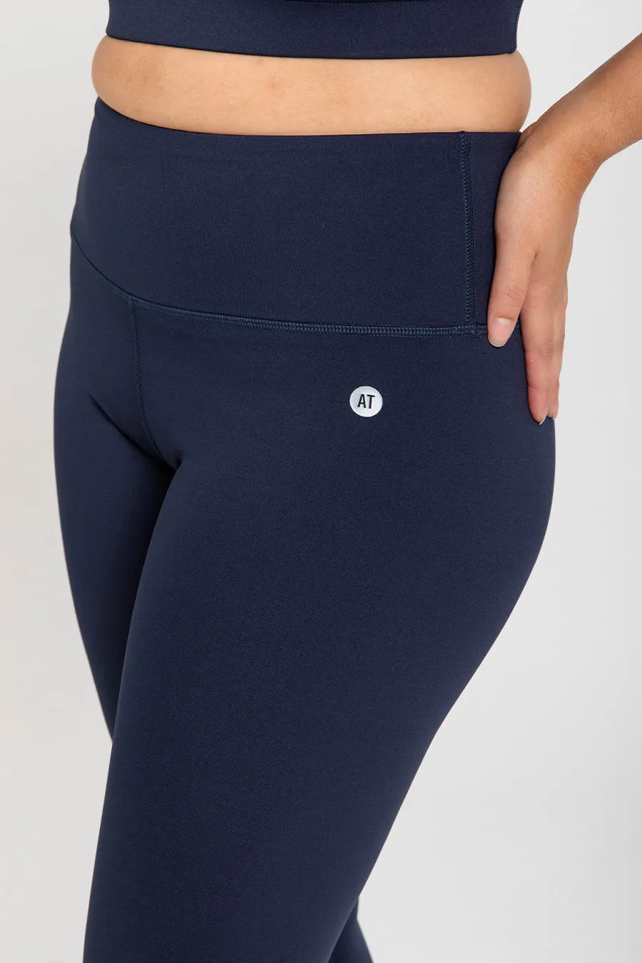 Essential High-Waist Move Full Length Legging - Navy