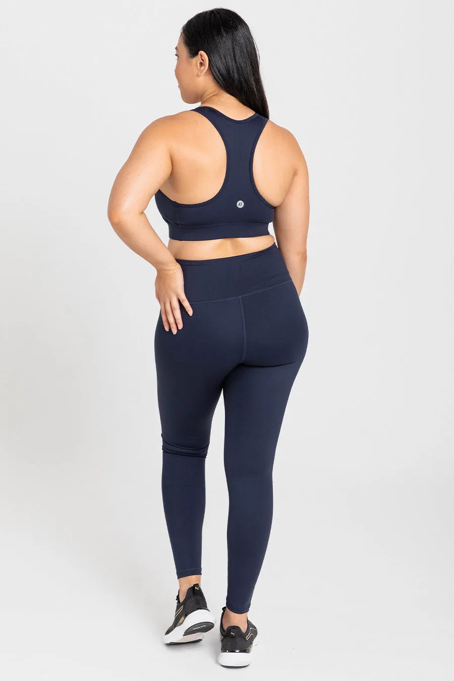 Essential High-Waist Move Full Length Legging - Navy
