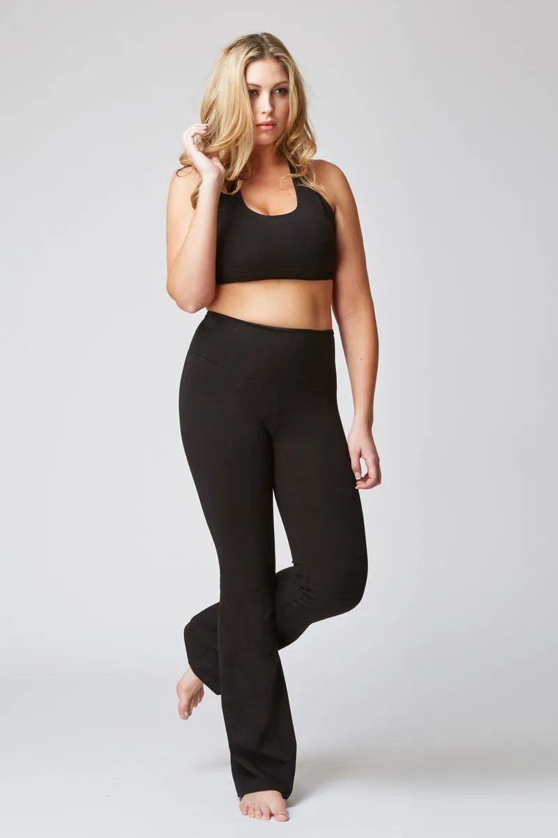Extra Strong Compression Tummy Control Bootcut Black