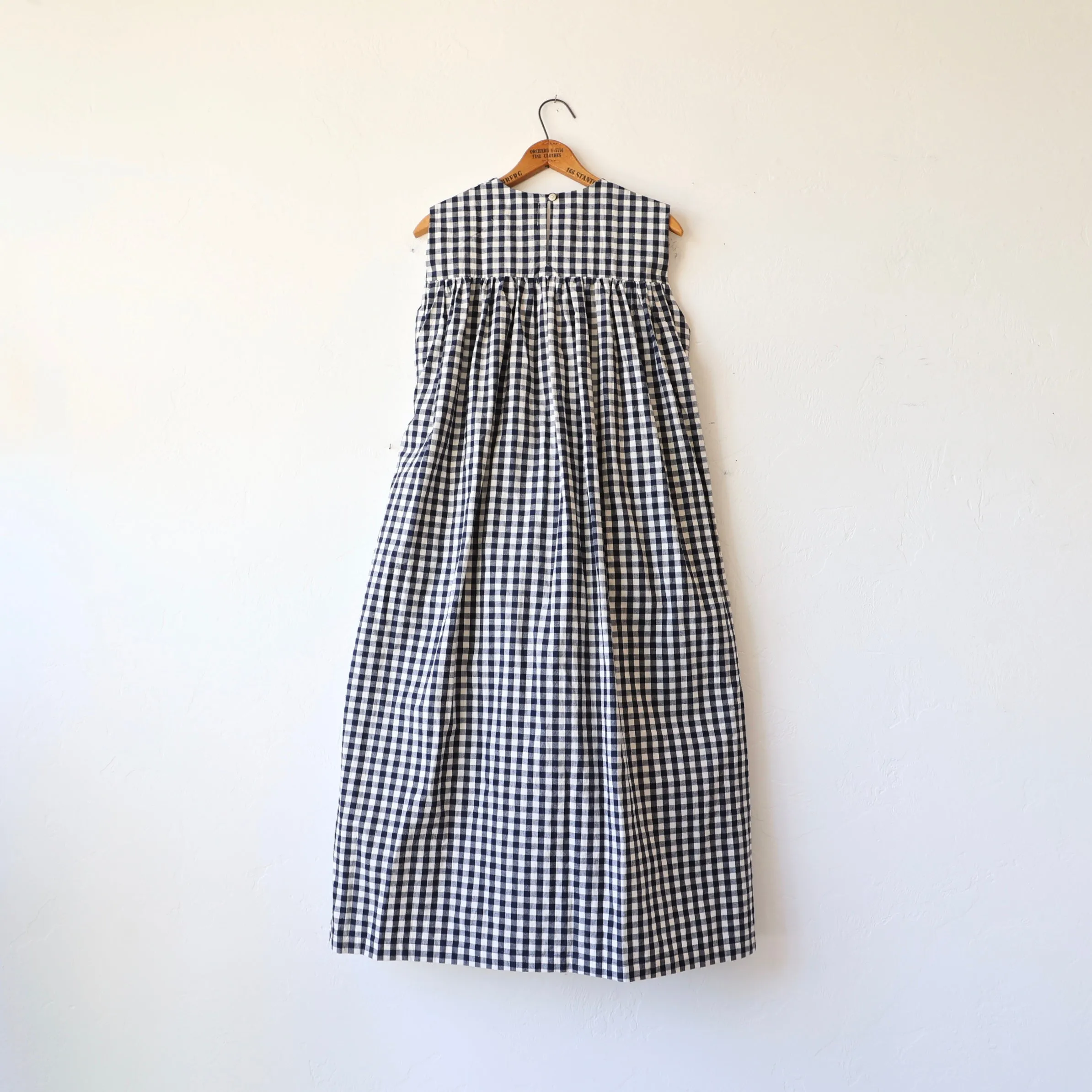 Fabiana Pigna Lamin Dress - Navy Gingham