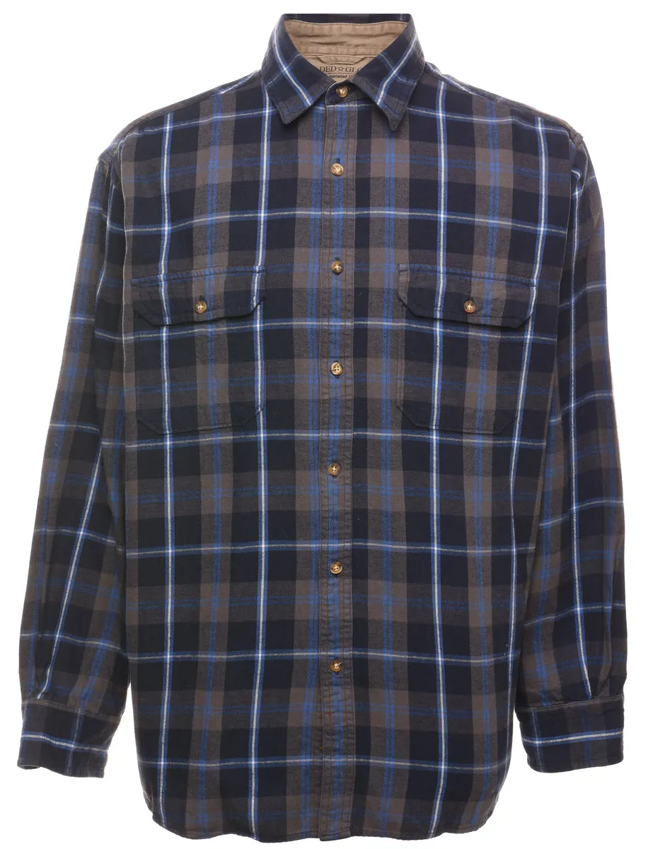 Faded Glory Checked Shirt - L