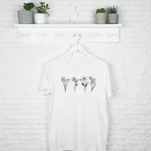 Family Birth Flower Personalised T Shirt