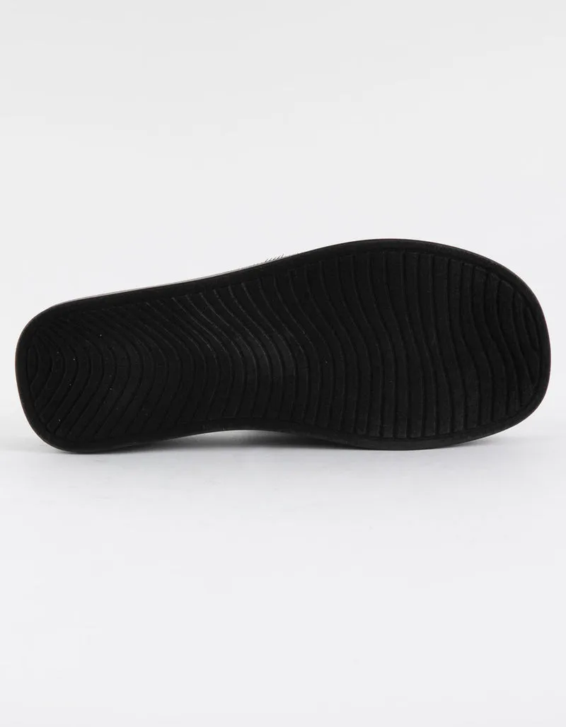 Fatima Platform Sandal- Black