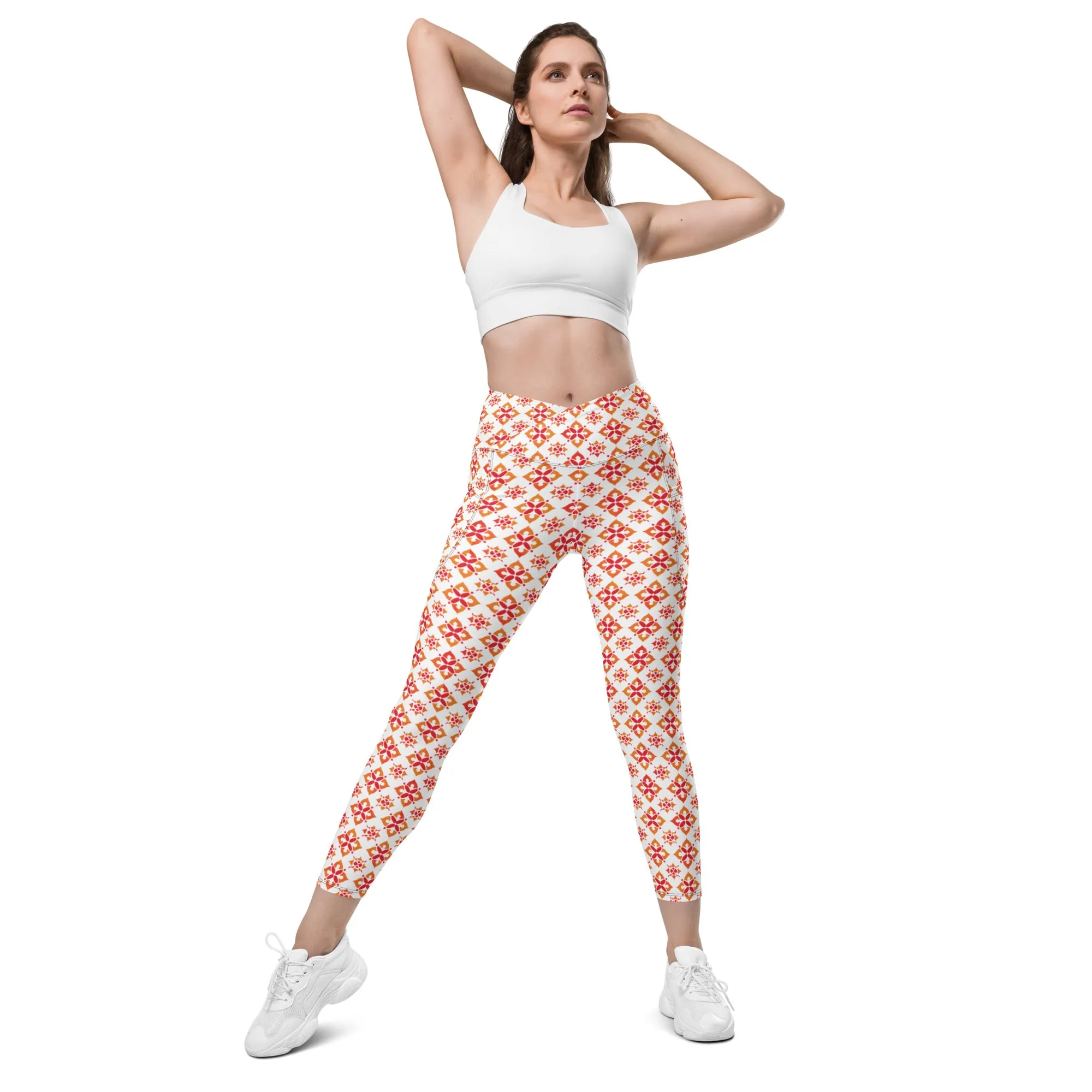 Fierce Crossover leggings with pockets