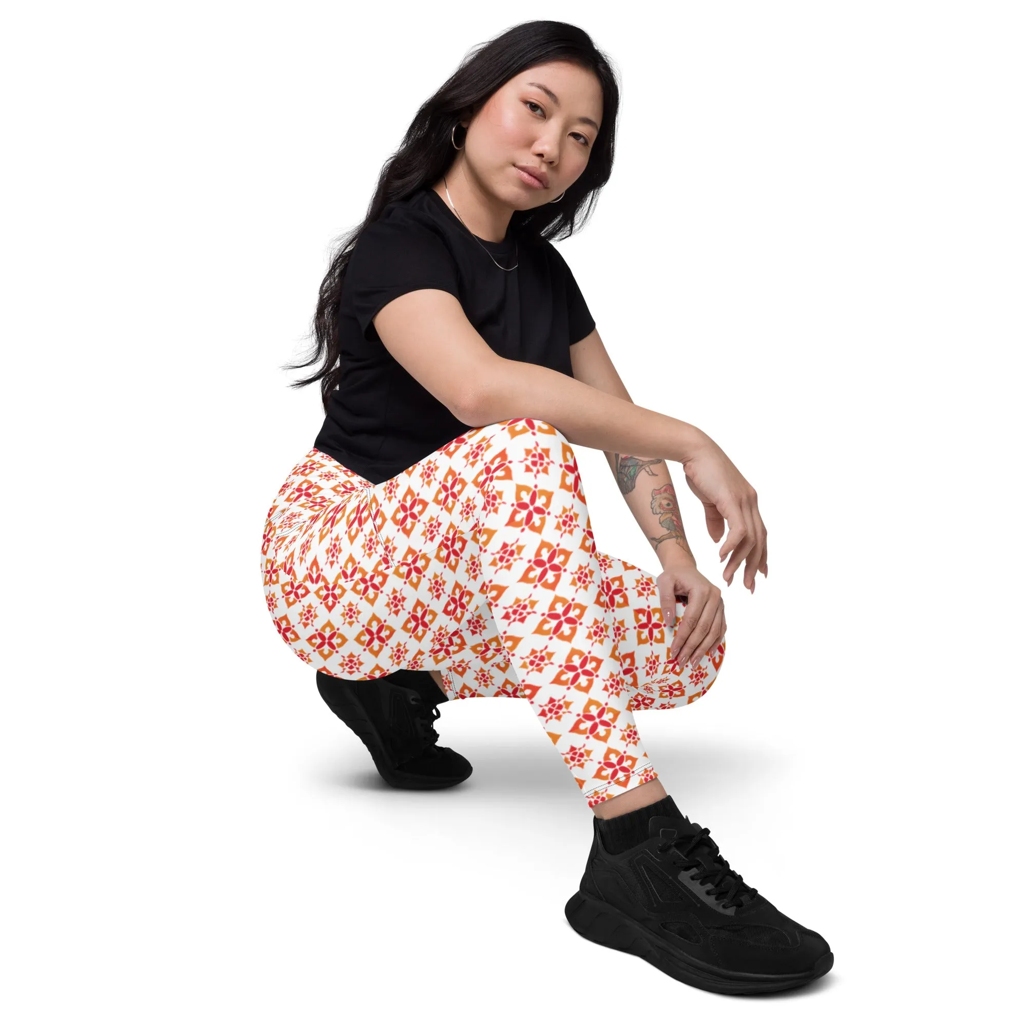 Fierce Crossover leggings with pockets