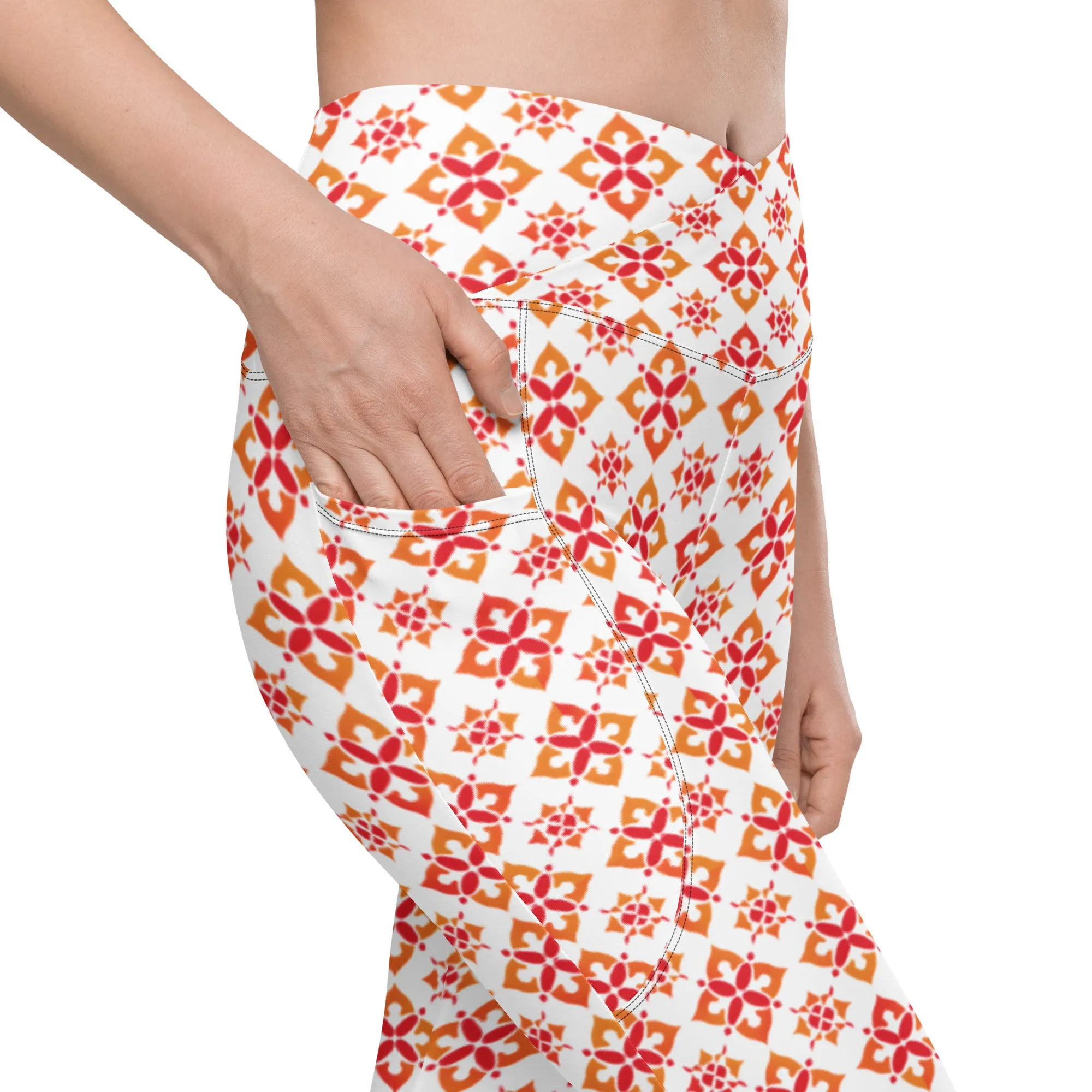 Fierce Crossover leggings with pockets