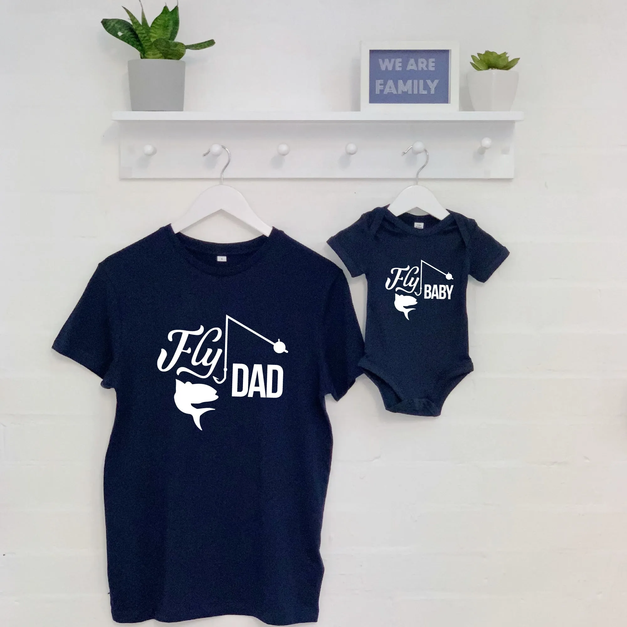 Fishing Father And Child Matching T Shirts