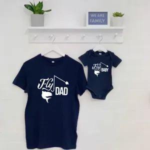 Fishing Father And Child Matching T Shirts