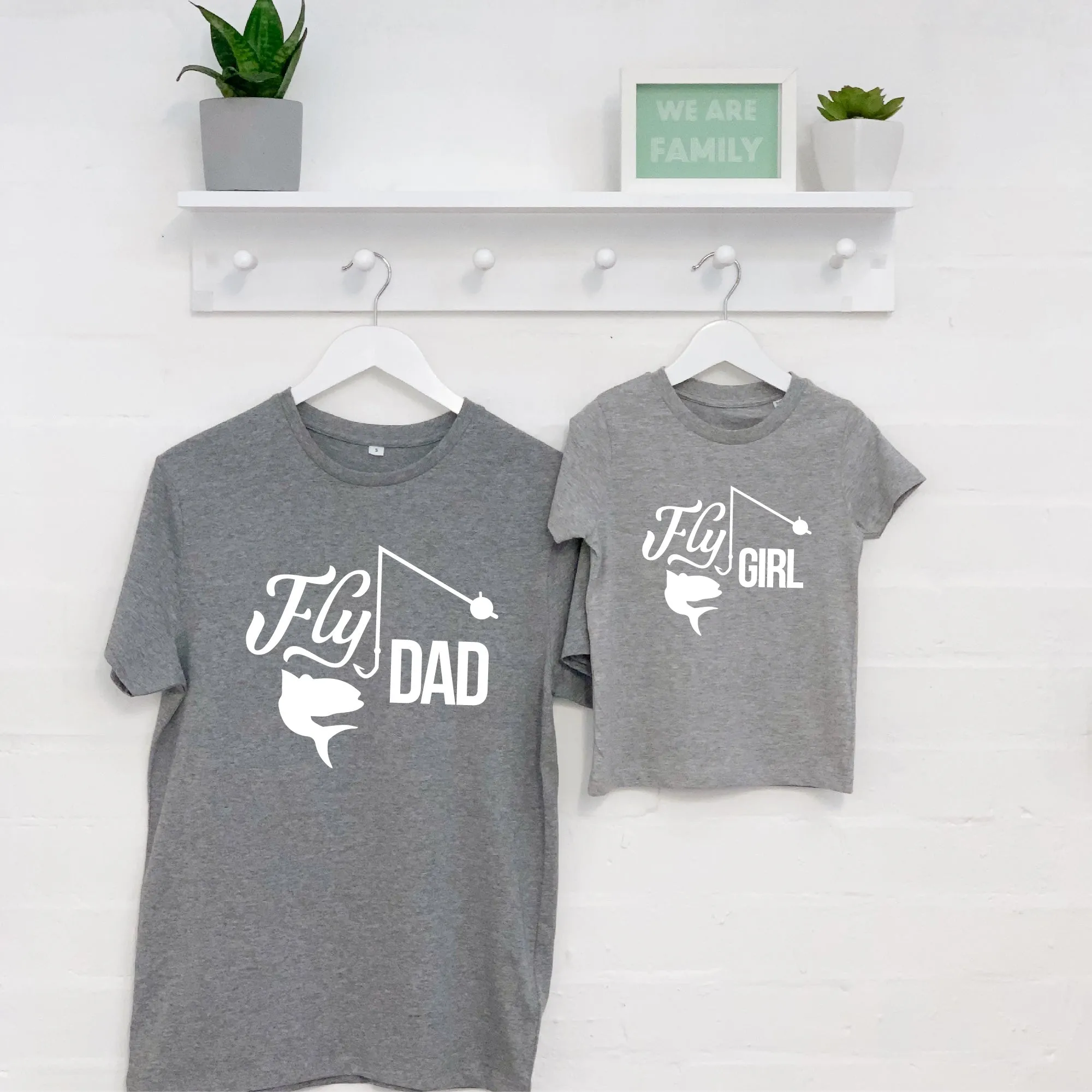 Fishing Father And Child Matching T Shirts