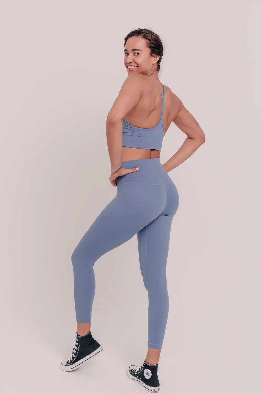 Fit Leggings - Light Blue