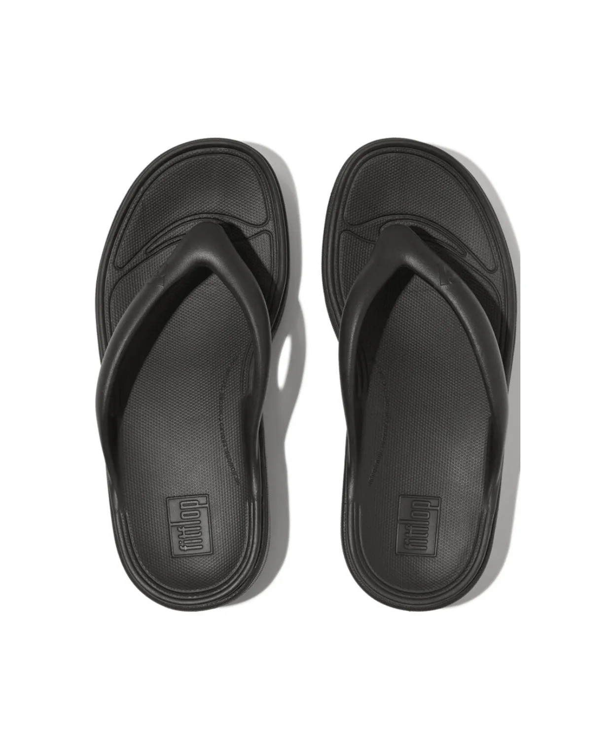 Fitflop Relieff Recovery Toe Post Sandals Black