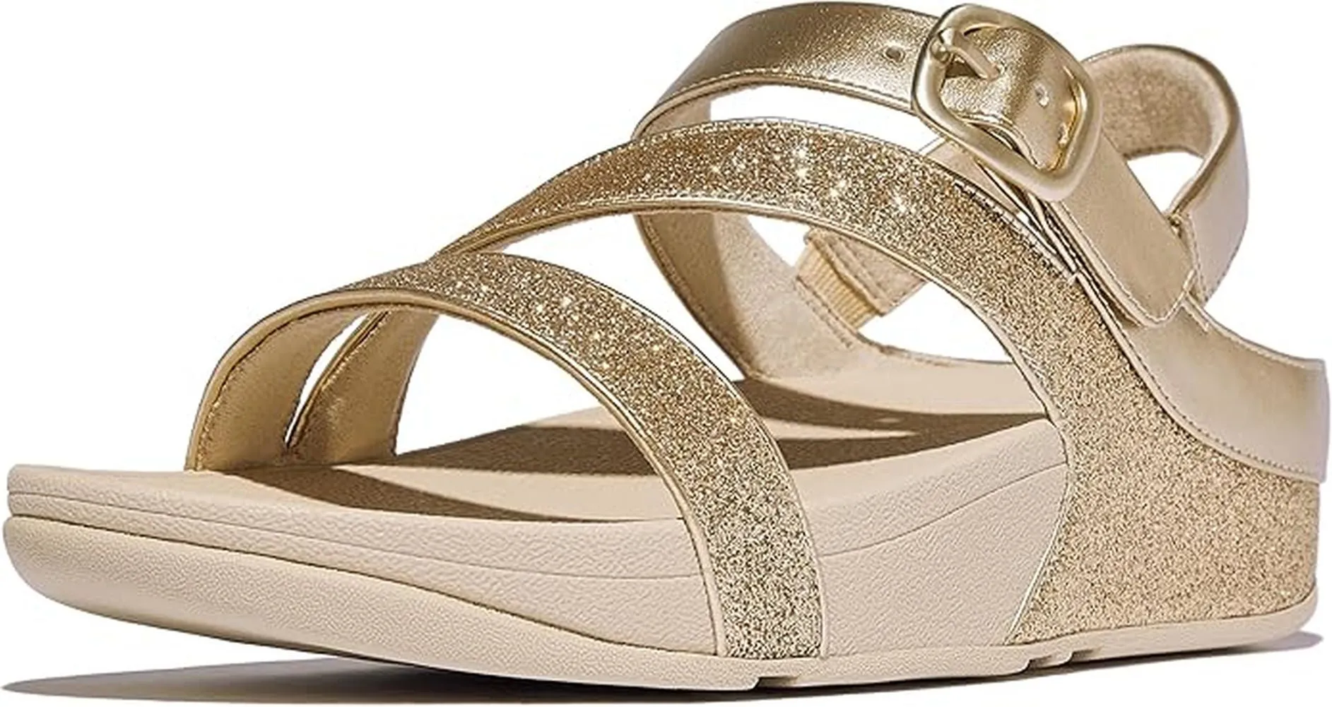 FitFlop Women's Skinny li Glitterdust Z-Strap Sandals
