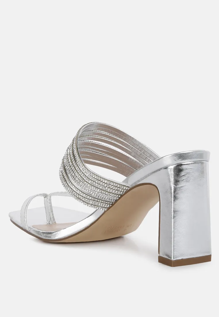 Follow Me Mid Block Heel Sandals By Ruw