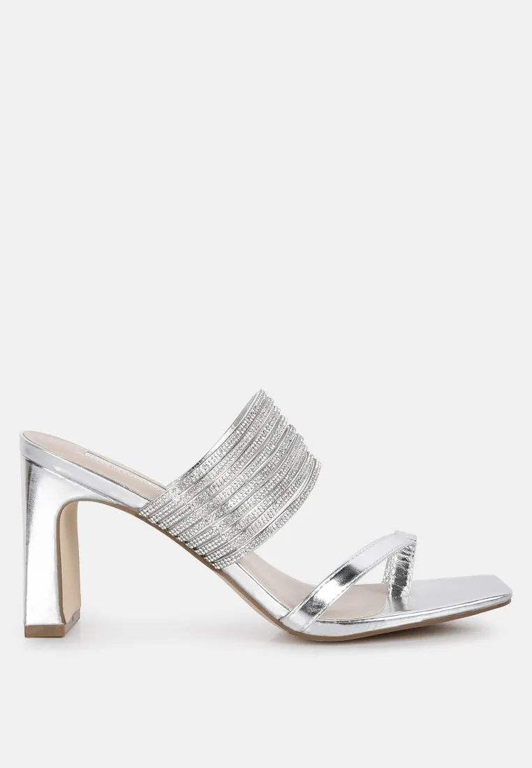 Follow Me Mid Block Heel Sandals By Ruw