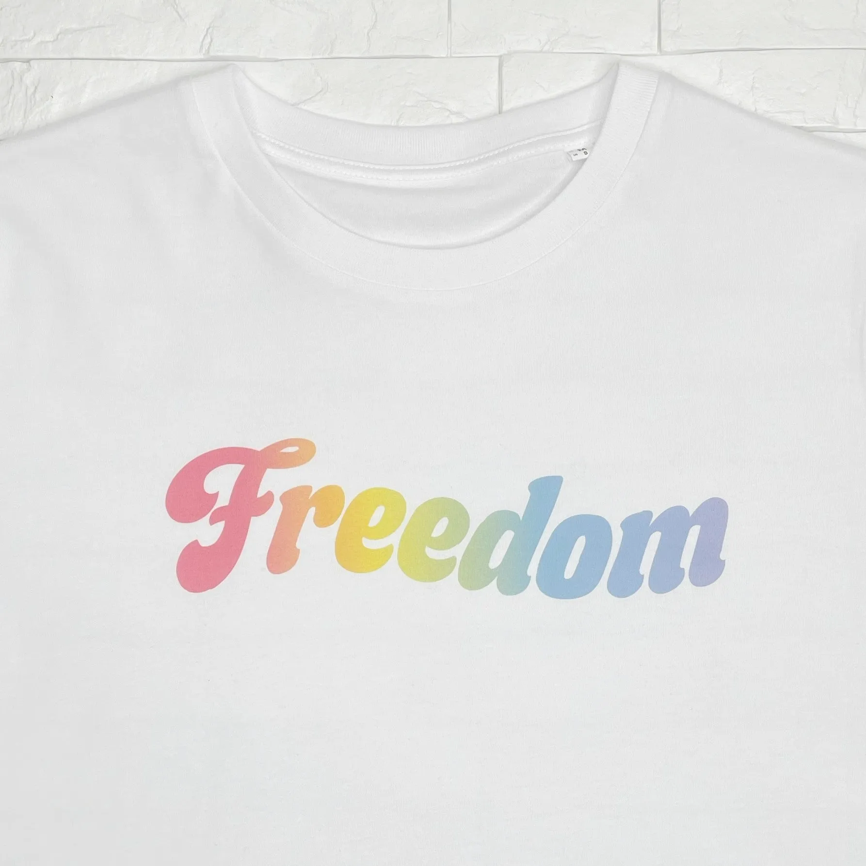 Freedom Rainbow T Shirt