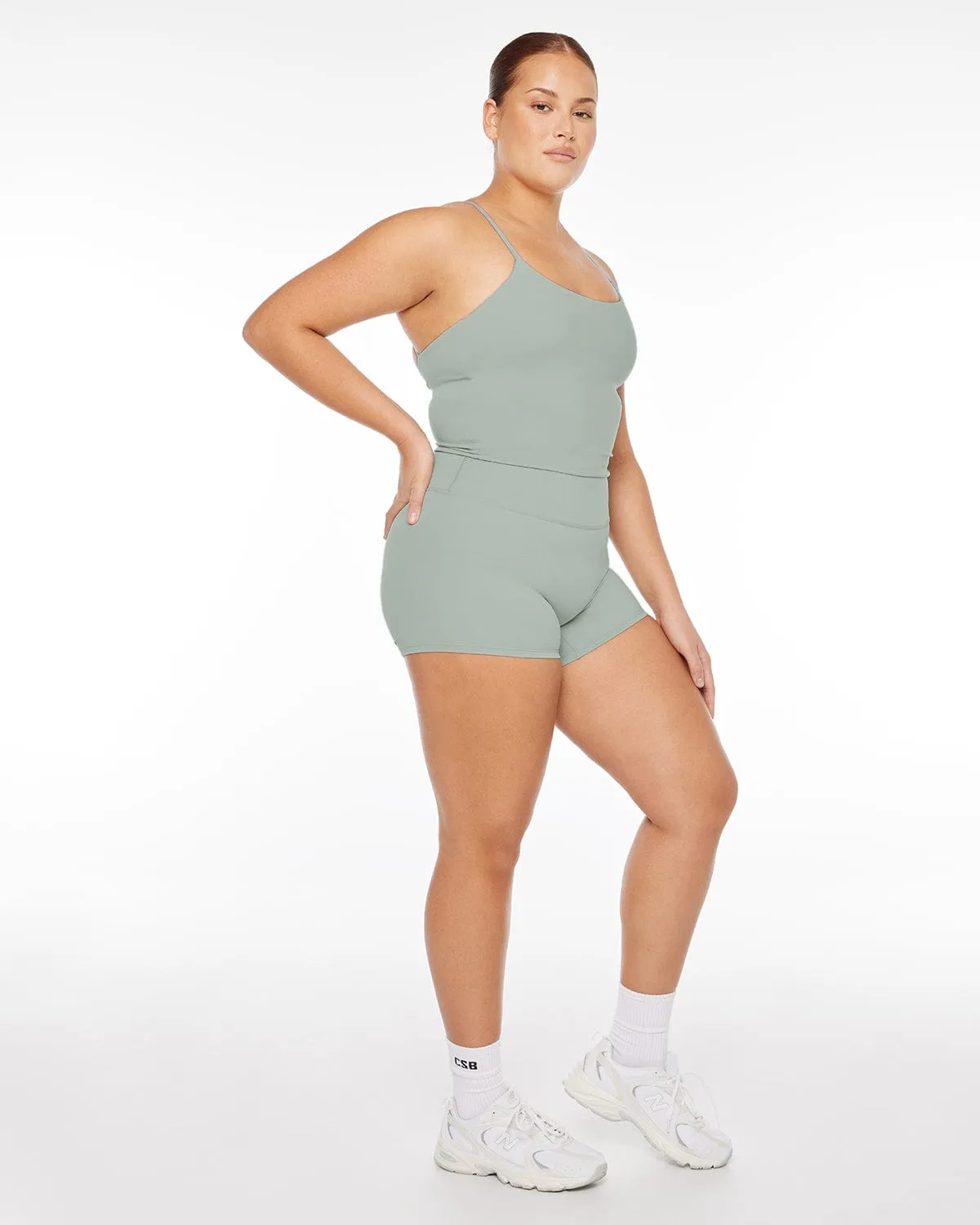 Freedom Scrunch Shorts 4" | Mineral