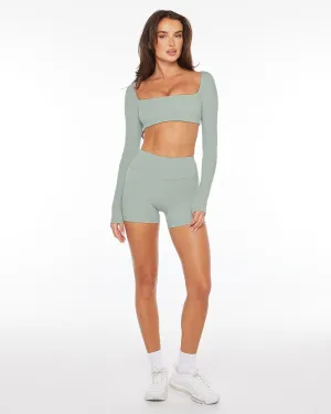 Freedom Scrunch Shorts 4" | Mineral