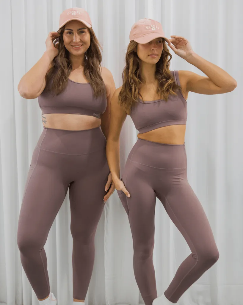 Full Length Leggings - Cocoa
