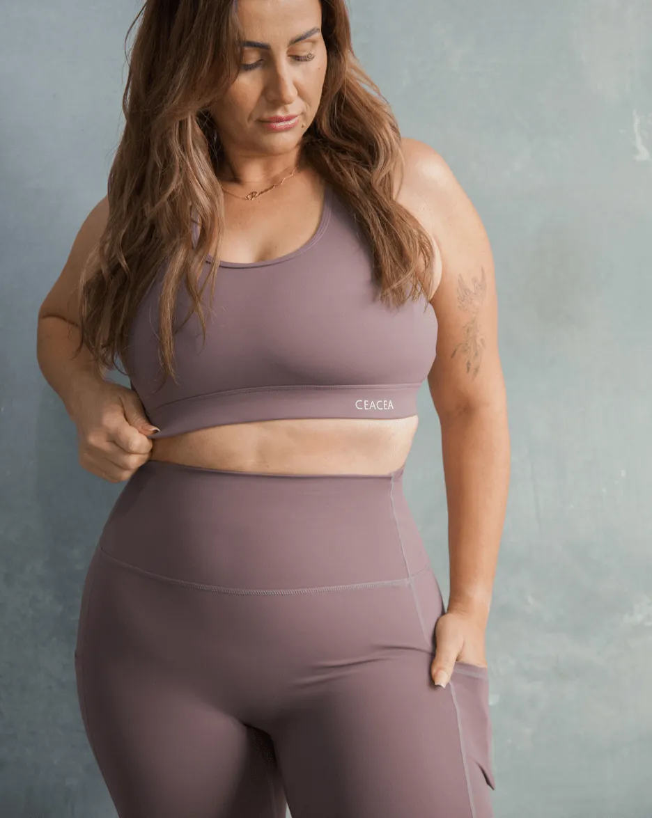 Full Length Leggings - Cocoa