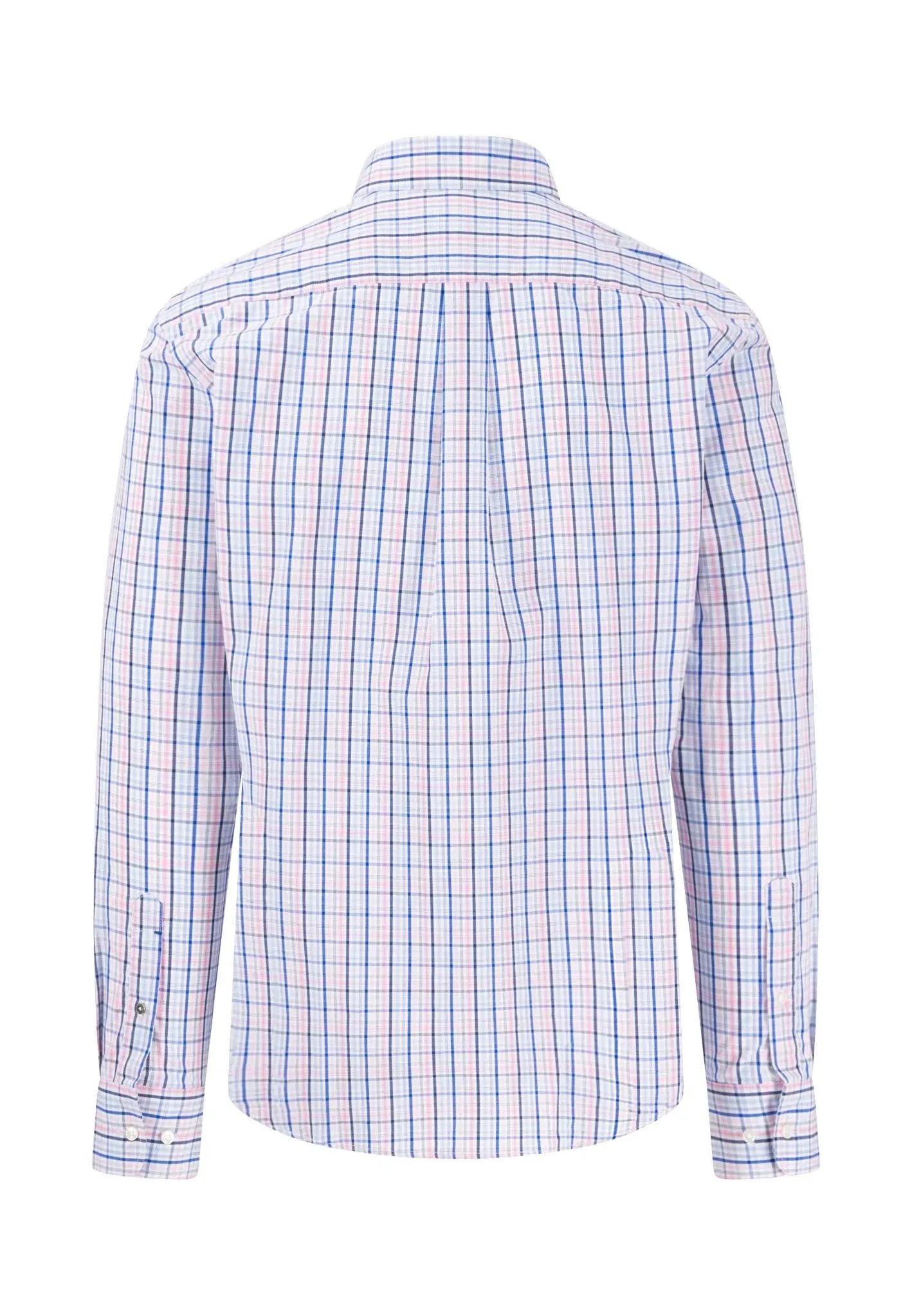 FYNCH HATTON Pure Cotton Checked Shirt - Men's – Peony