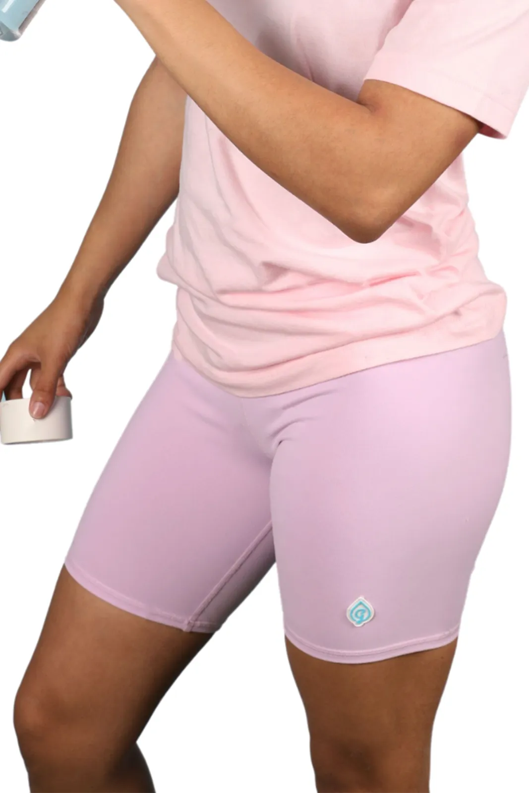 G-Drop Biker Shorts Pink