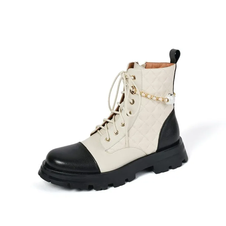 Genuine Cow Leather Boots for Women