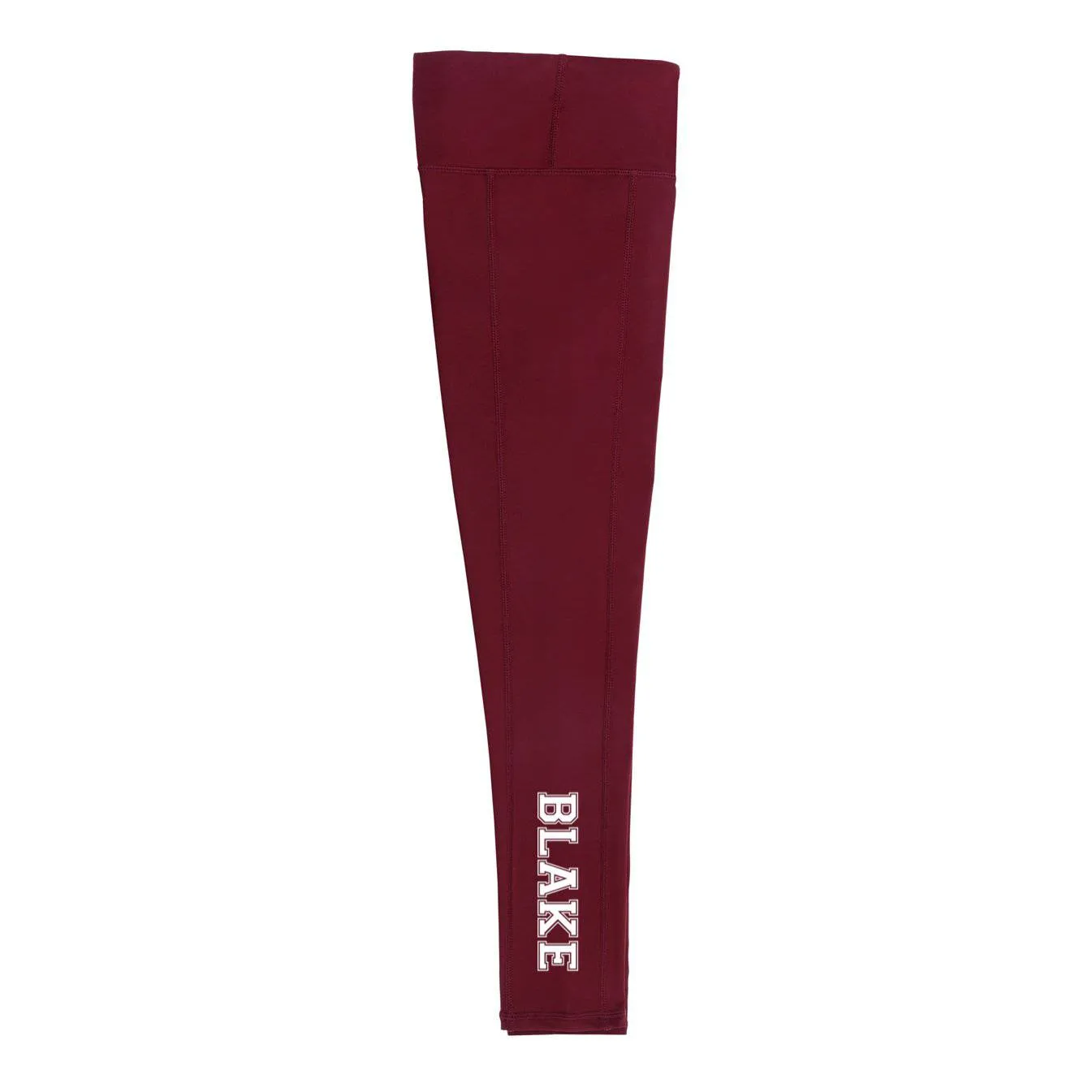 Girls Maroon Long Leggings